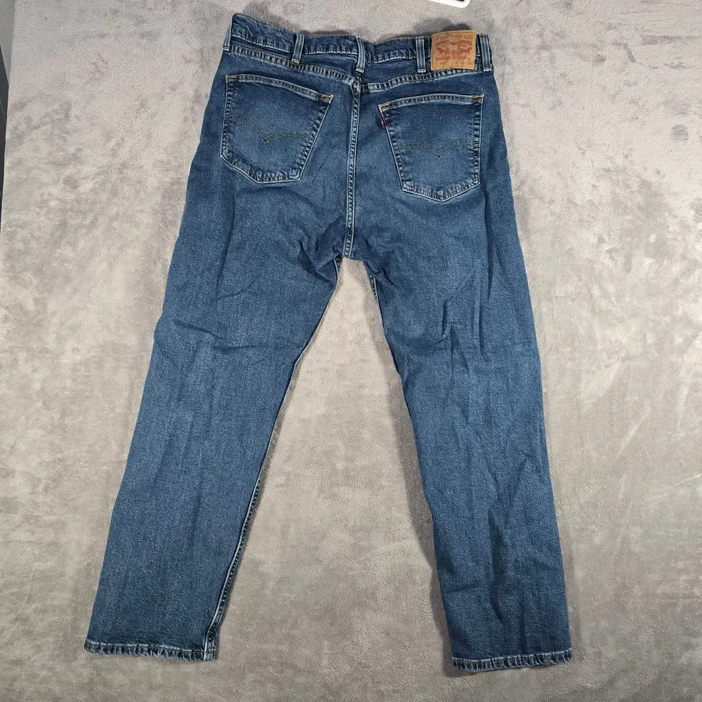 Levi's Classic Straight Leg Denim Jeans Vintage Style Medium Wash‎ W36 L30
